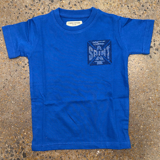 Crystal Saint T-Shirt - Royal Blue