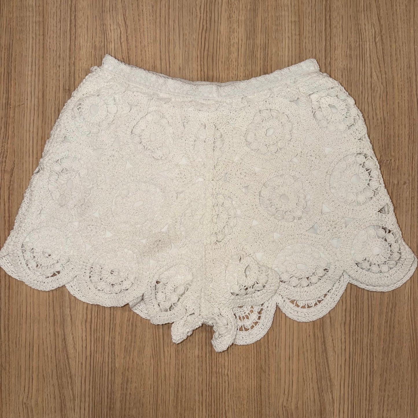 Crotchet Big Circle Pattern Shorts