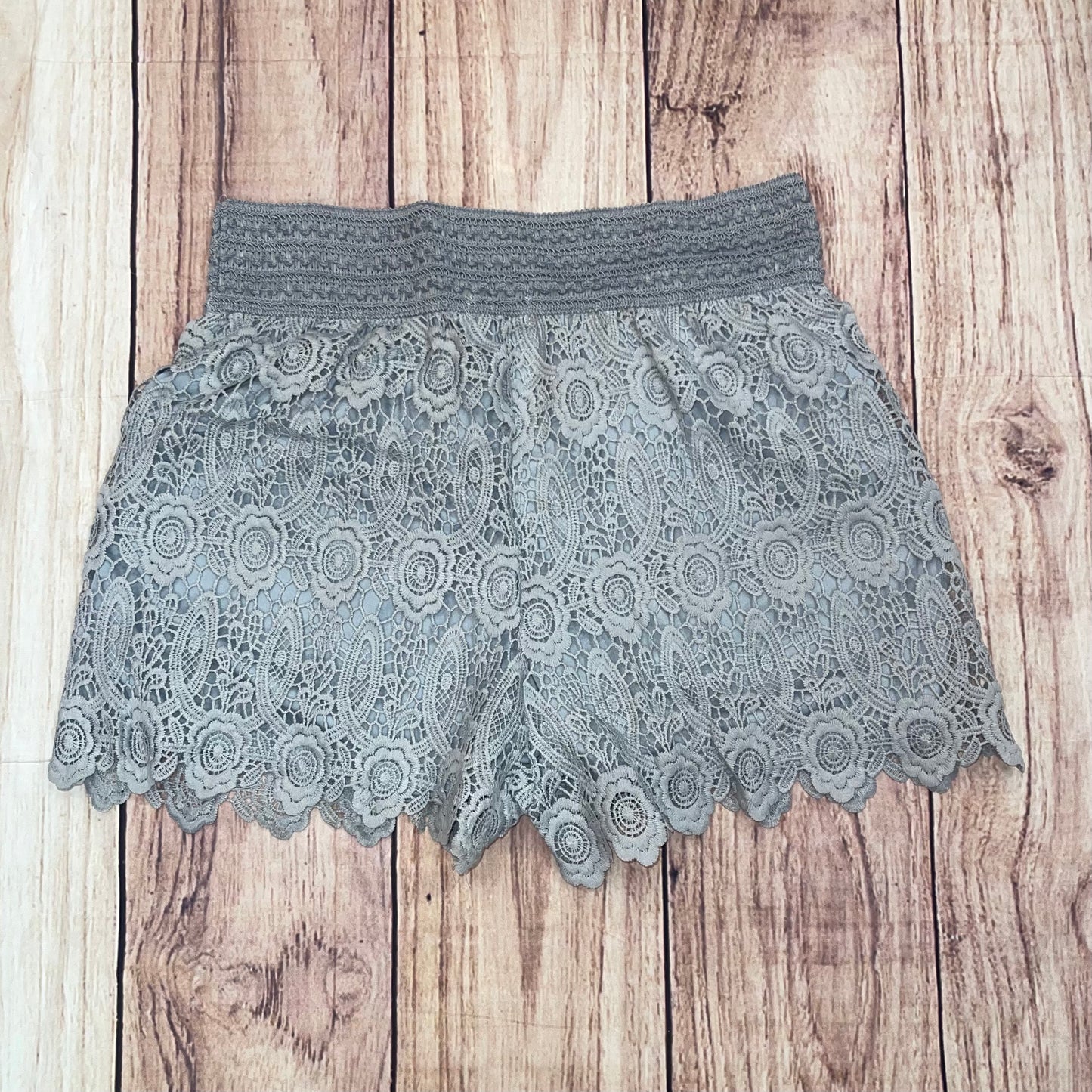 Lace Pattern Shorts