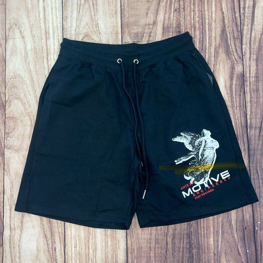 Flying Angel Shorts - Black