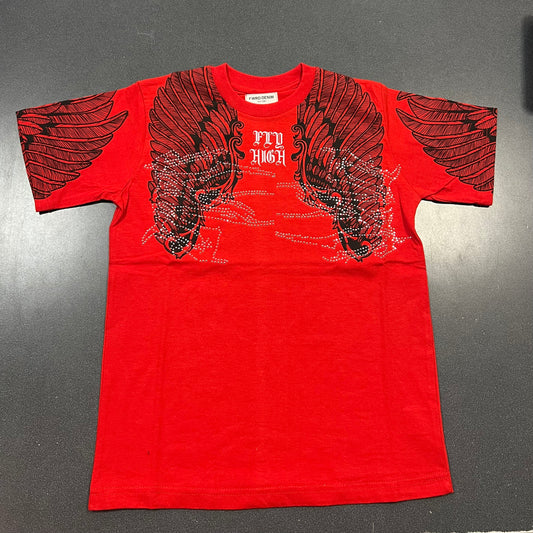 Kids Fly High Wings T-Shirt