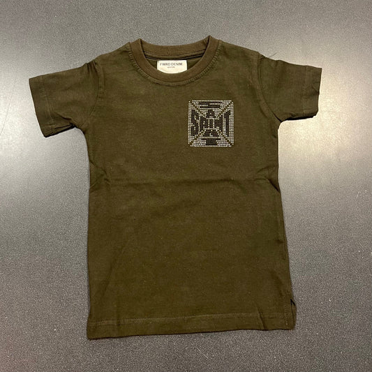 Crystal Saint T-Shirt - Olive Green