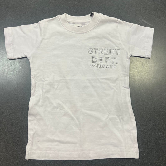 Crystal Street Dept T-Shirt - White
