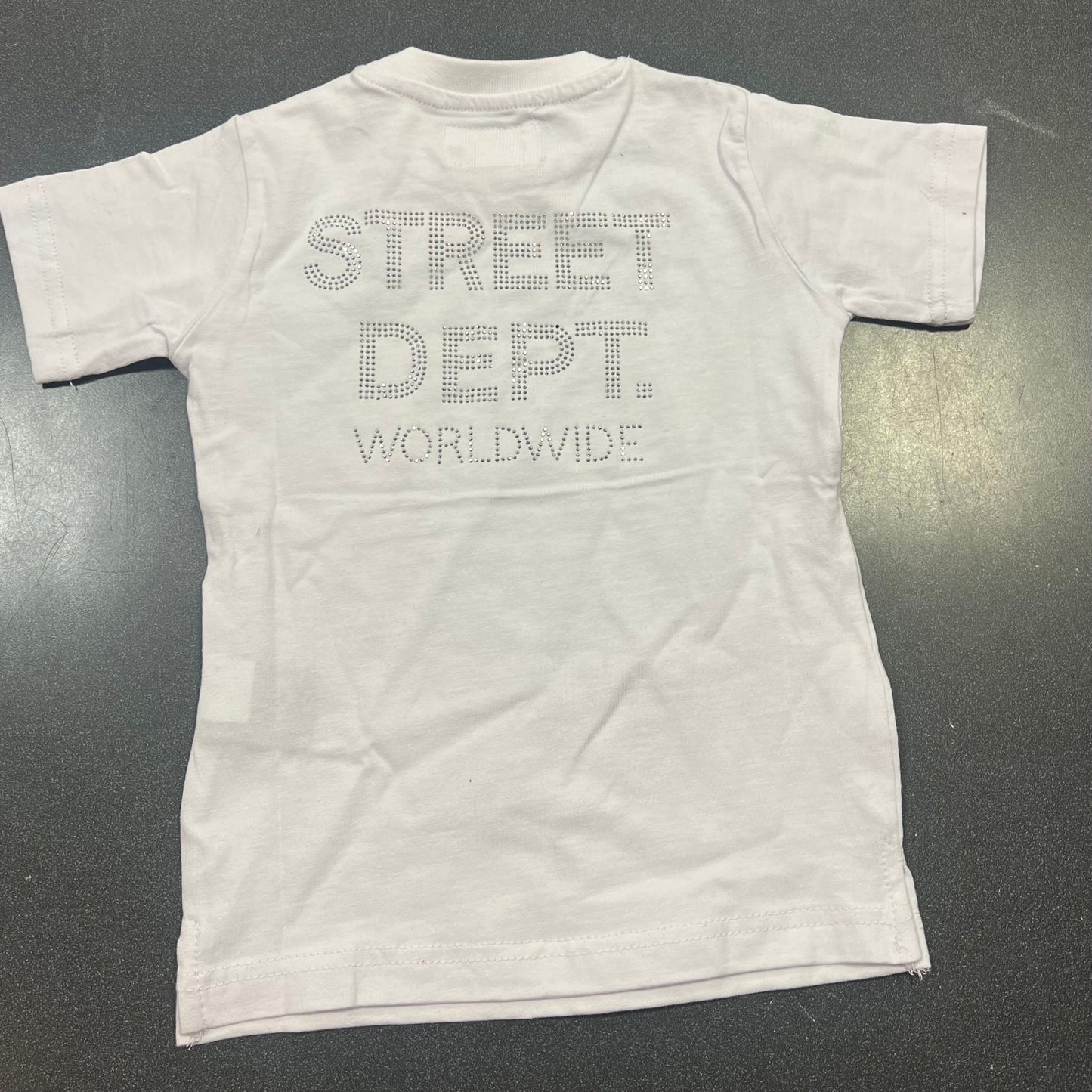 Crystal Street Dept T-Shirt - White