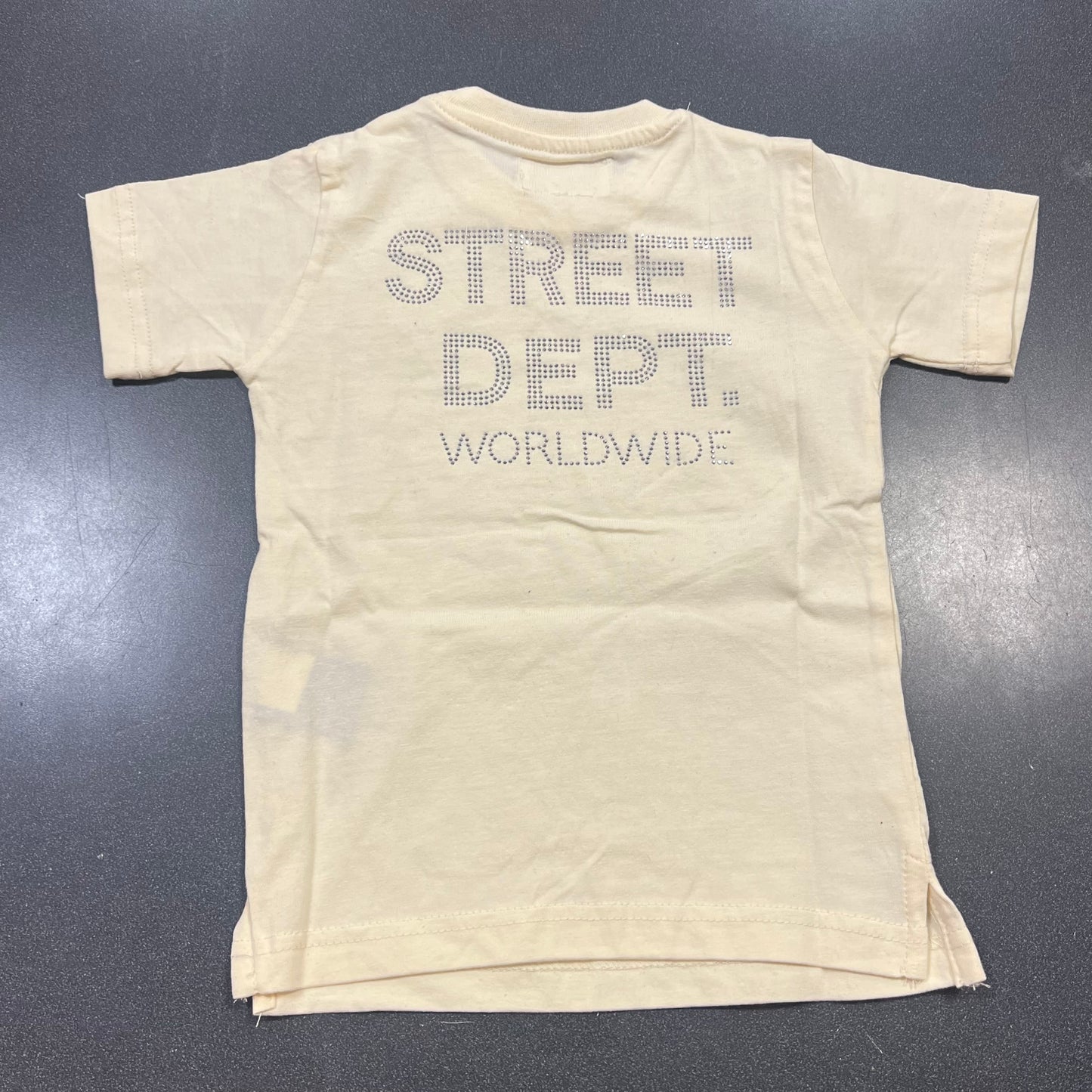 Crystal Street Dept T-Shirt - Cream