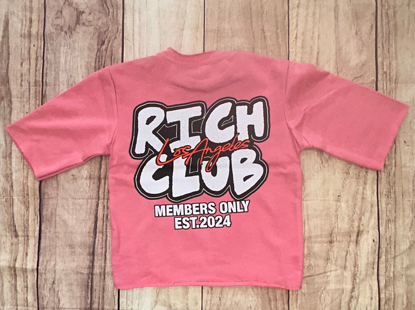 Kids Rich Club Crop Shirt