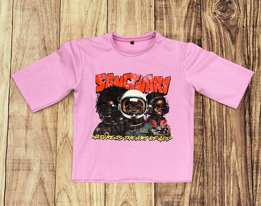 Kids Sanctuary Crop Shirt