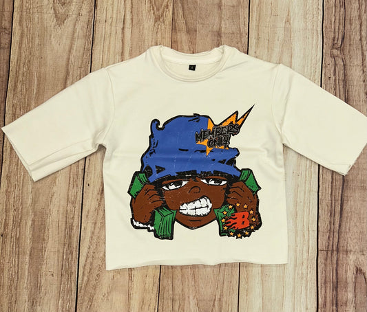 Kids Members Only Crop Shirt