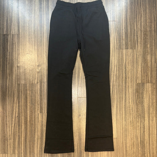 BT Stacked Joggers - Black