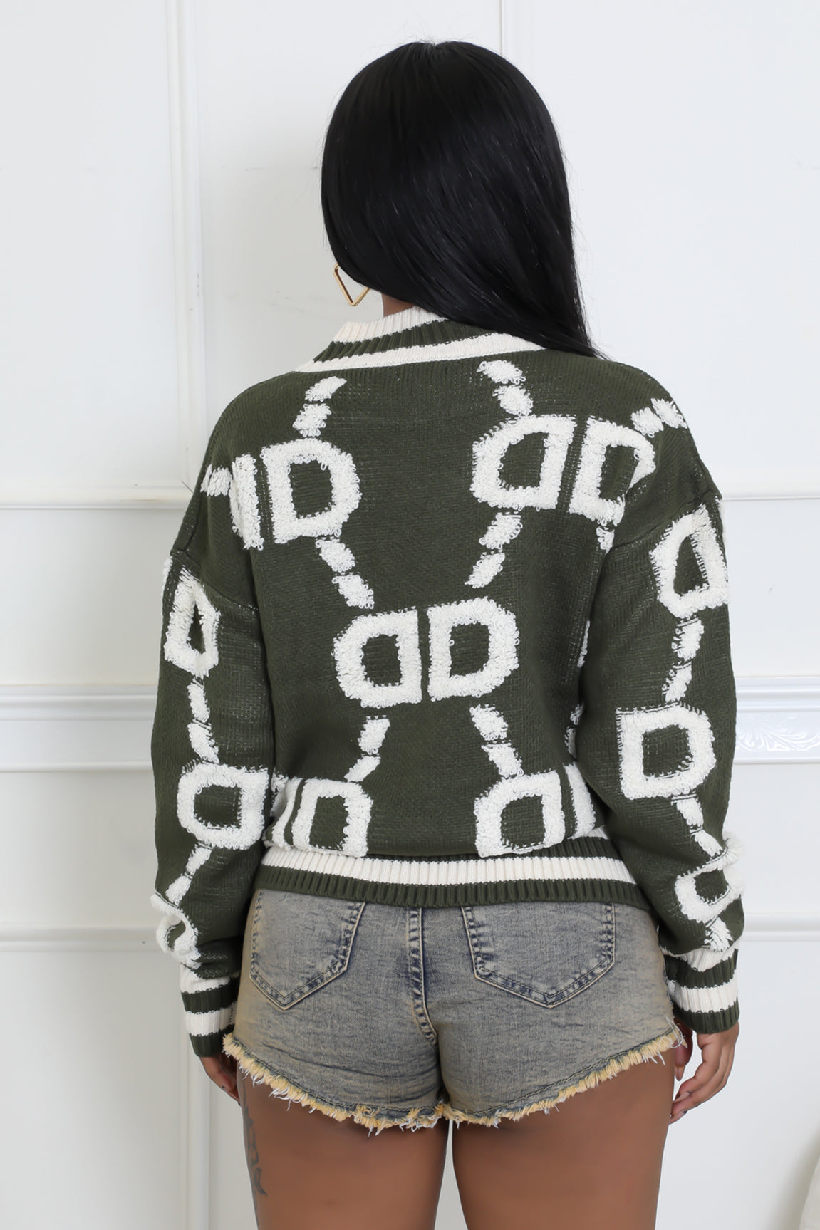 Knit Pattern Sweater