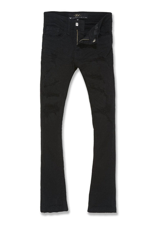 Jordan Craig Black Stacked Jeans