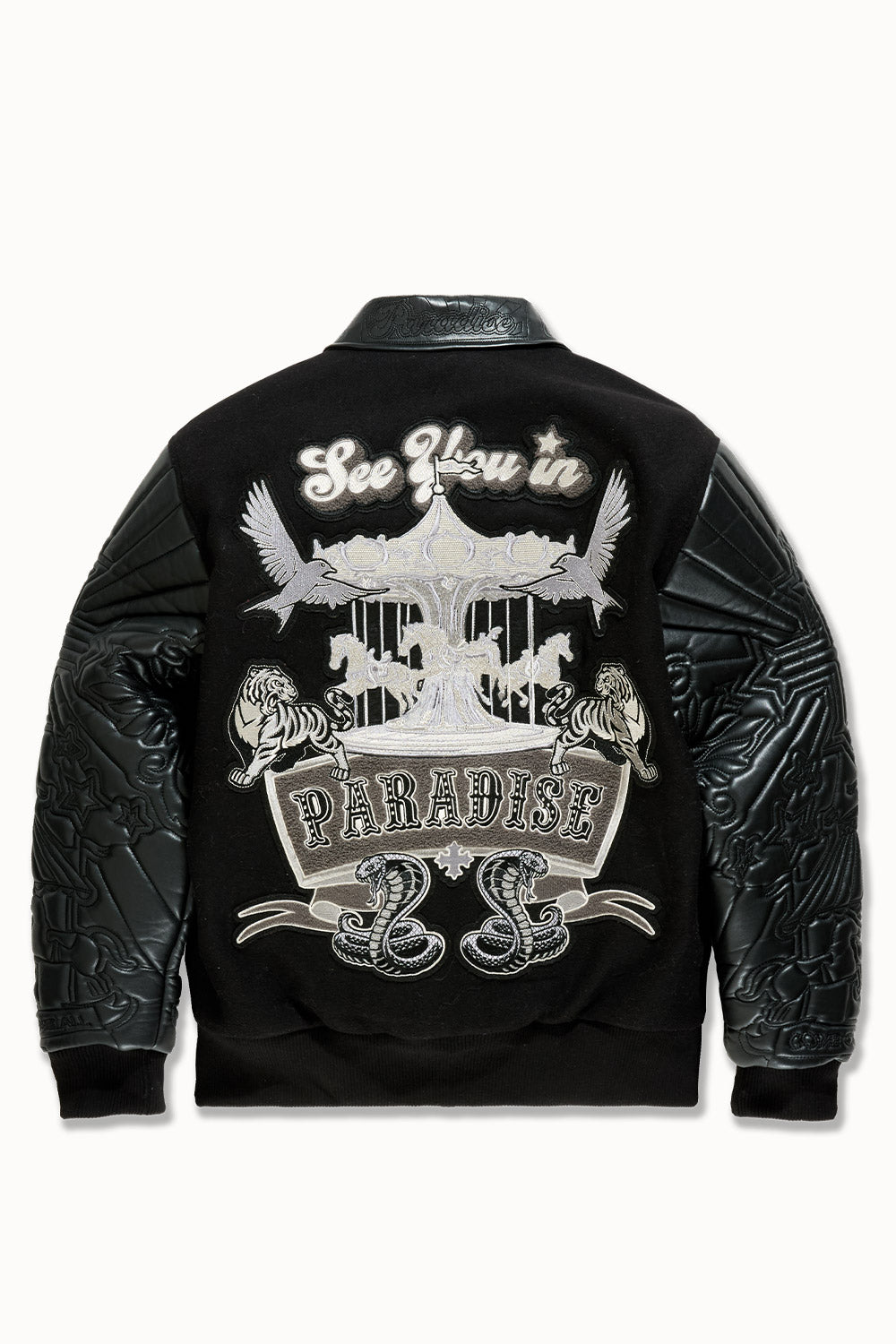 SYIP Varsity Jacket - Noir