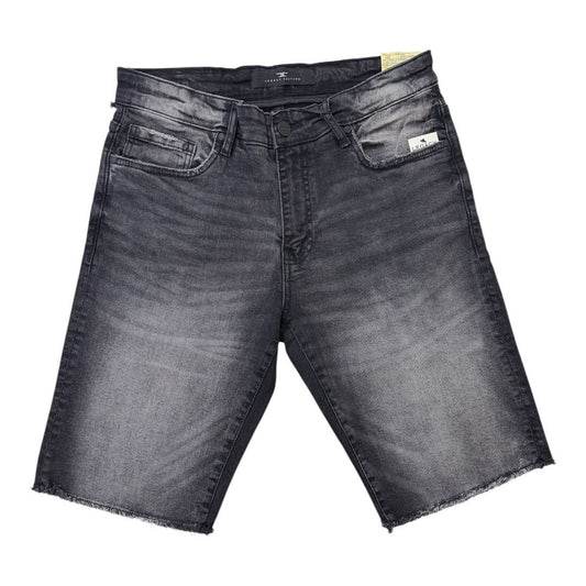 JC Black Shadow Denim Shorts