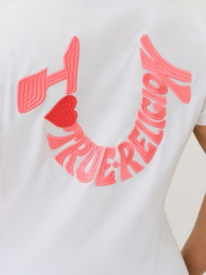 Embroidered I Love True Religion T-Shirt